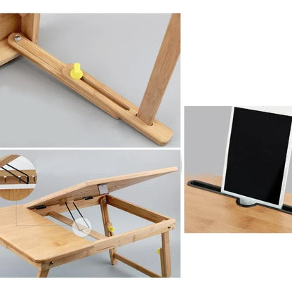 Foldable Laptop Desk for Bed - Lazy Computer Table - Mekamart Australia