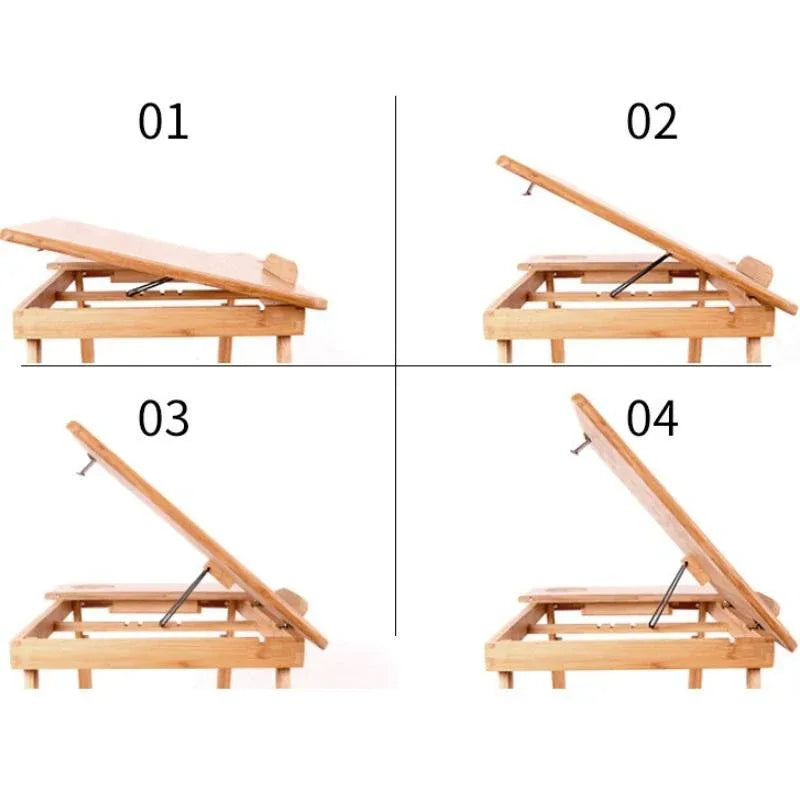 Foldable Laptop Desk for Bed - Lazy Computer Table - Mekamart Australia