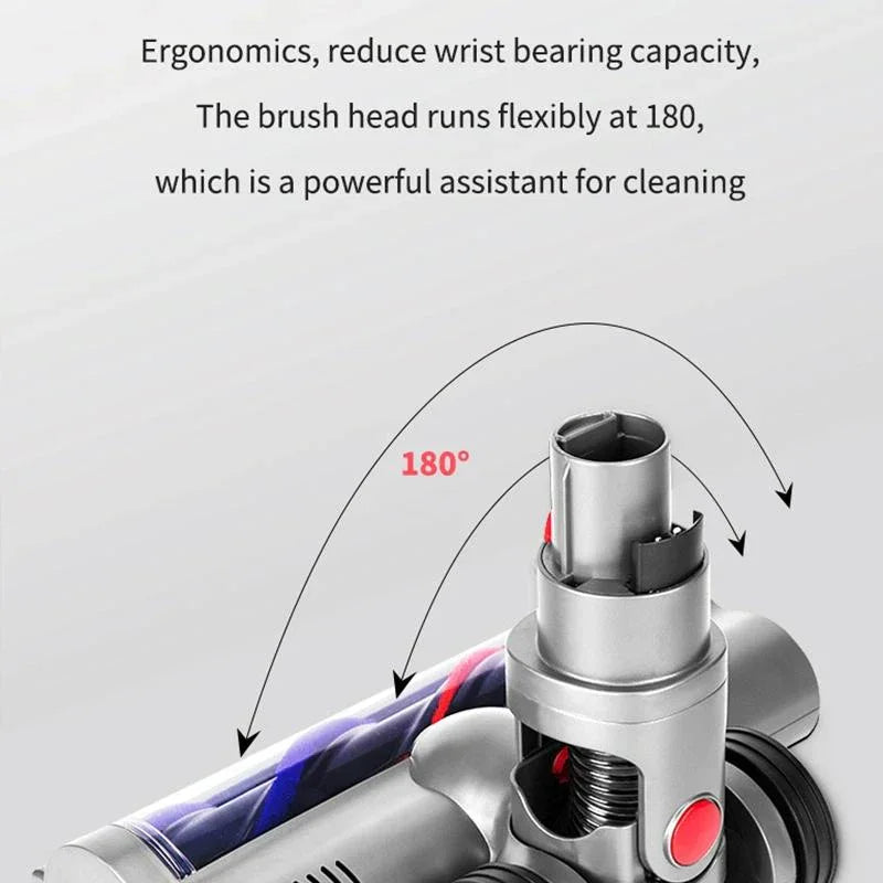 Soft Velvet Electric Floor Brush for Dyson V7 / V8 / V10 / V11 Vacuum Cleaners - Mekamart Australia