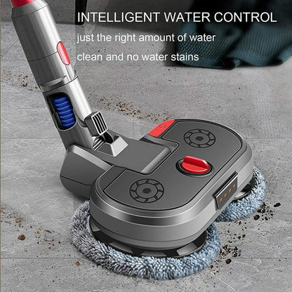 Electric Vacuum Cleaner with Integrated Mopping Head and Water Tank - Includes 6 Rag Pieces - For Dyson V15 - Mekamart Australia