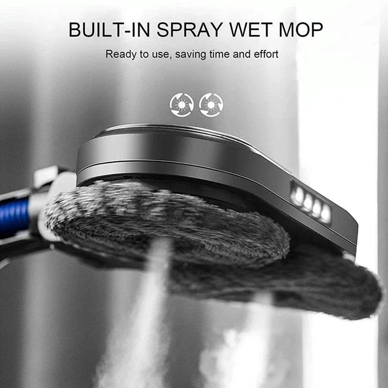 Electric Vacuum Cleaner with Integrated Mopping Head and Water Tank - Includes 6 Rag Pieces - For Dyson V15 - Mekamart Australia