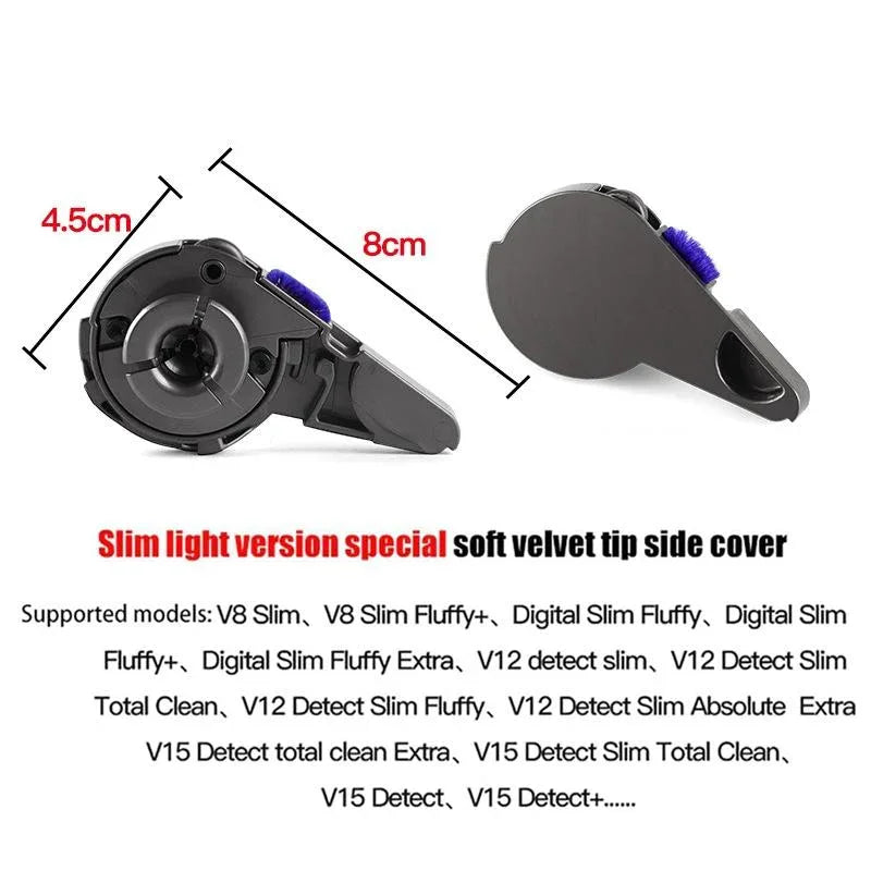 Soft Velvet Suction Head Cover for Dyson Slim Light Vacuum - Mekamart Australia