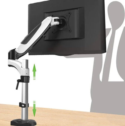 Adjustable Desktop Monitor Stand - Rotating - Mekamart Australia