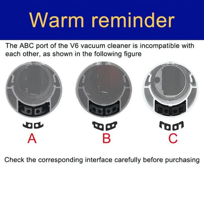 Dyson V6 Dust Bin Collector for B-port Vacuum - Compact and Efficient