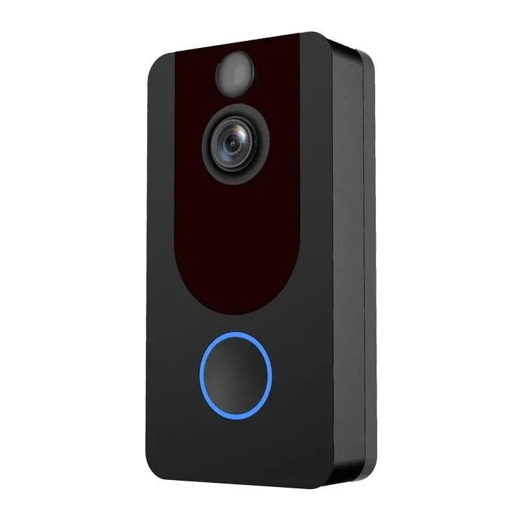 1080P Full Hd Wifi Security Doorbell With Intercom And Weather Resistance - Mekamart Australia