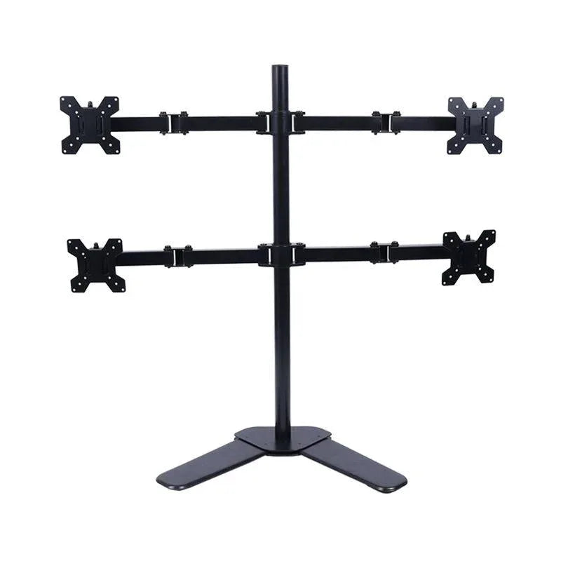 Multi-screen Desktop Monitor Stand Base - Lifts and Organizes