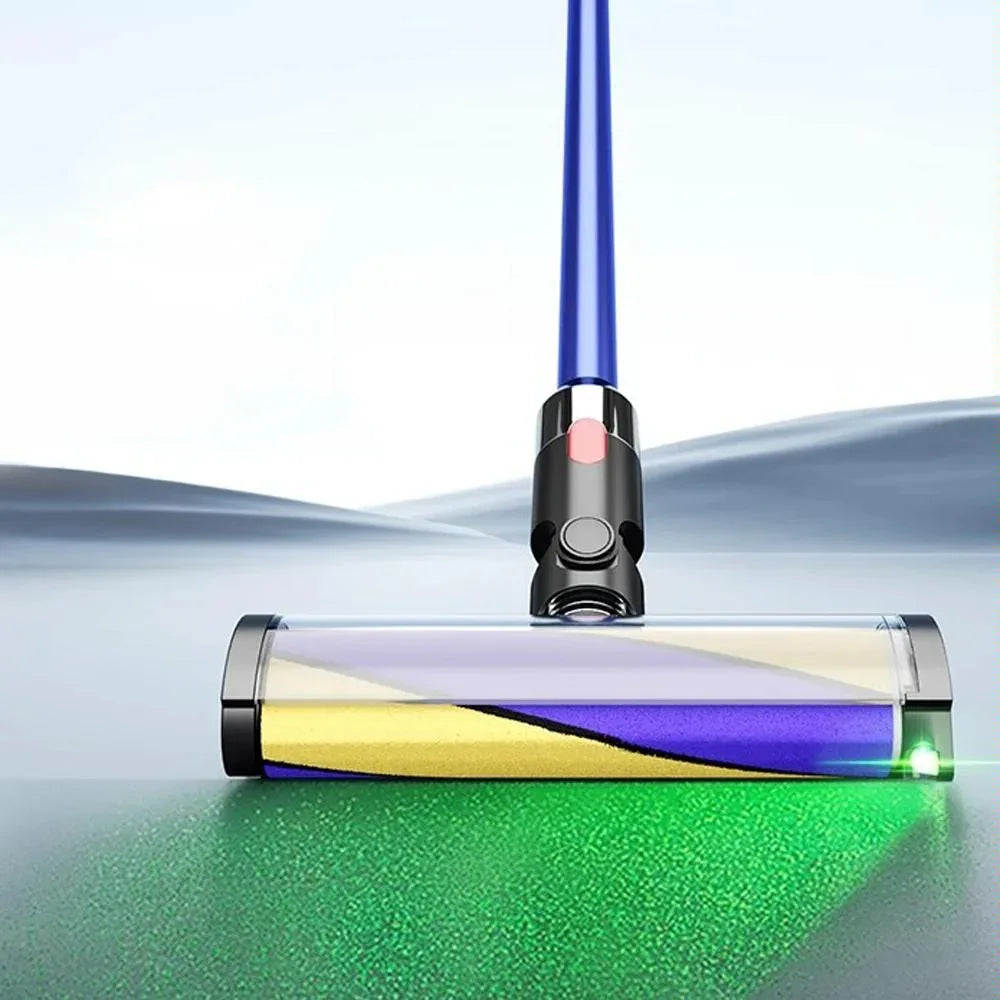 Green Light Dust Display Vacuum Brush Head - For Dyson V10 Slim V12 Slim - Mekamart Australia