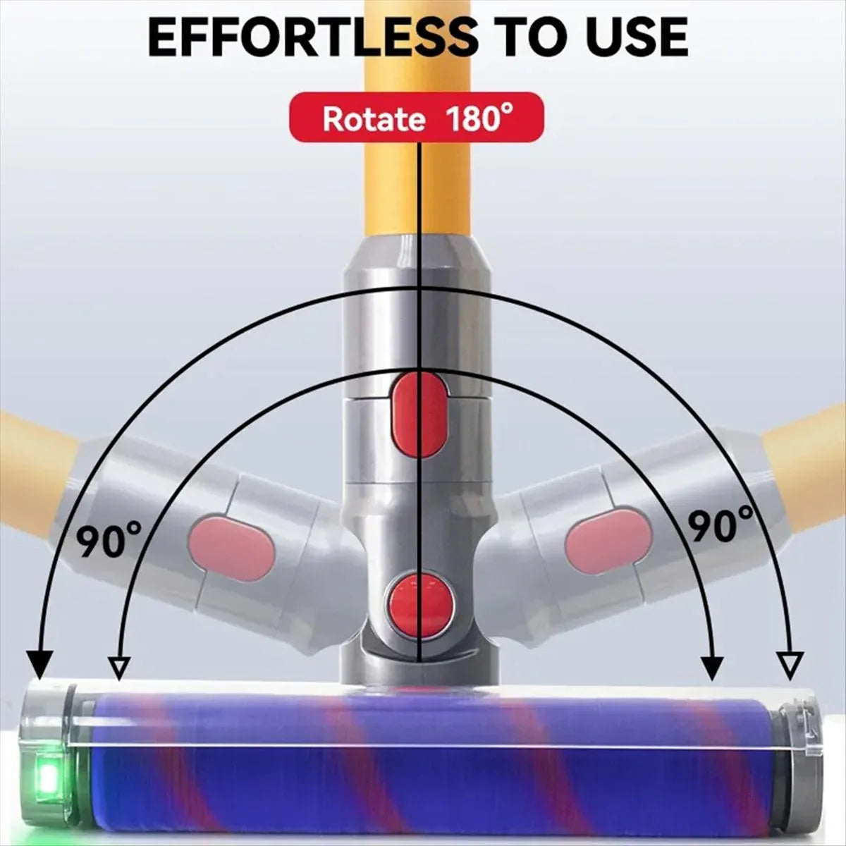 Green Light Floor Brush for Dyson V7-v11 Vacuums - Mekamart Australia