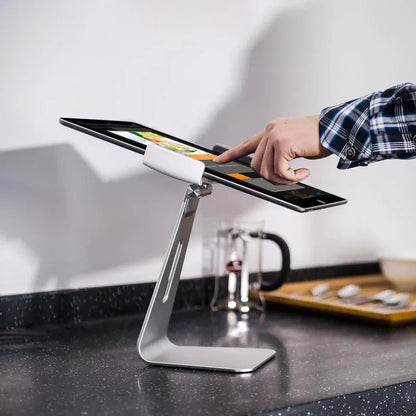 360 Degree Rotating Aluminum Tablet Stand - Universal 7-13 Inch - Mekamart Australia