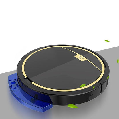 Smart Automatic Sweeping Robot with Mopping Function - Anti-fall - Black