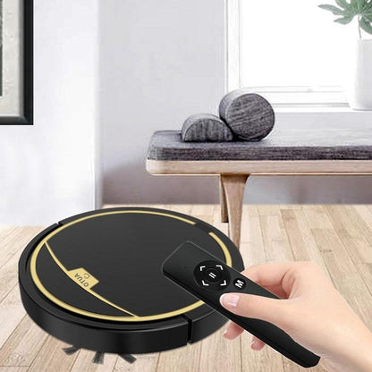Smart Automatic Sweeping Robot with Mopping Function - Anti-fall - Black