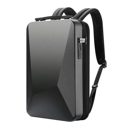 Waterproof Expandable Backpack with Usb Charging - Black Password Protected - Mekamart Australia