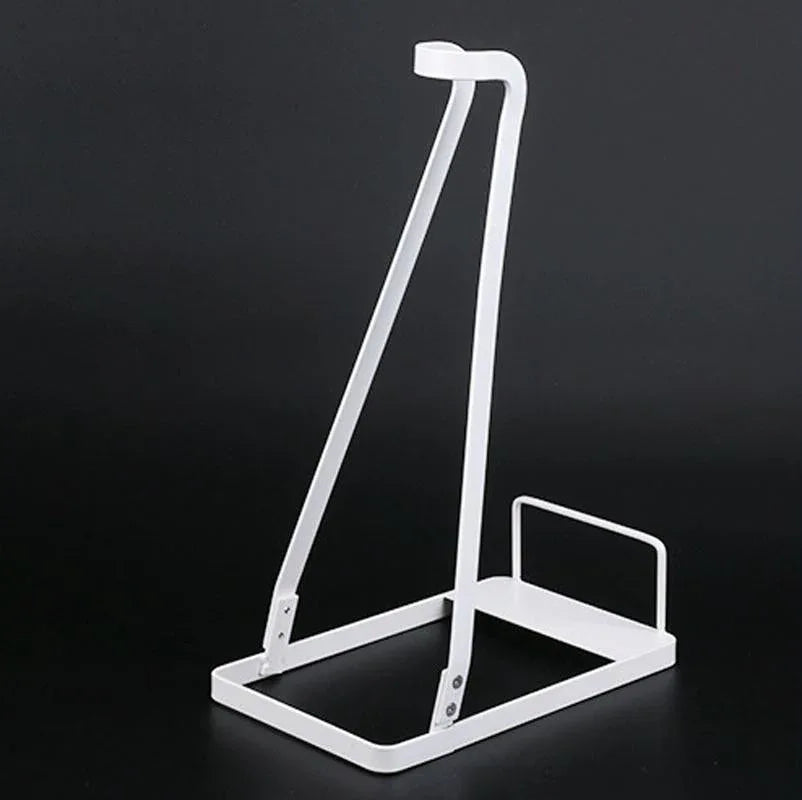 Non-punch Storage Bracket for Dyson Vacuum - Universal Floor Mount Black - Mekamart Australia