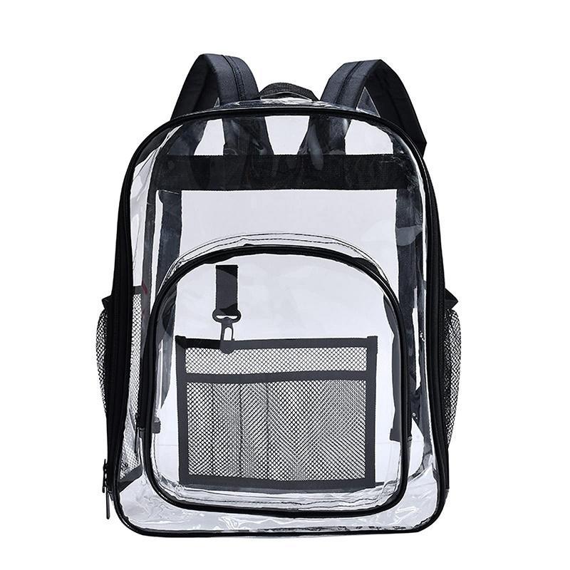 Waterproof Pvc Backpack for Students - Compact and Durable - Small Pink - Mekamart Australia