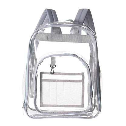 Waterproof Pvc Backpack for Students - Compact and Durable - Small Black