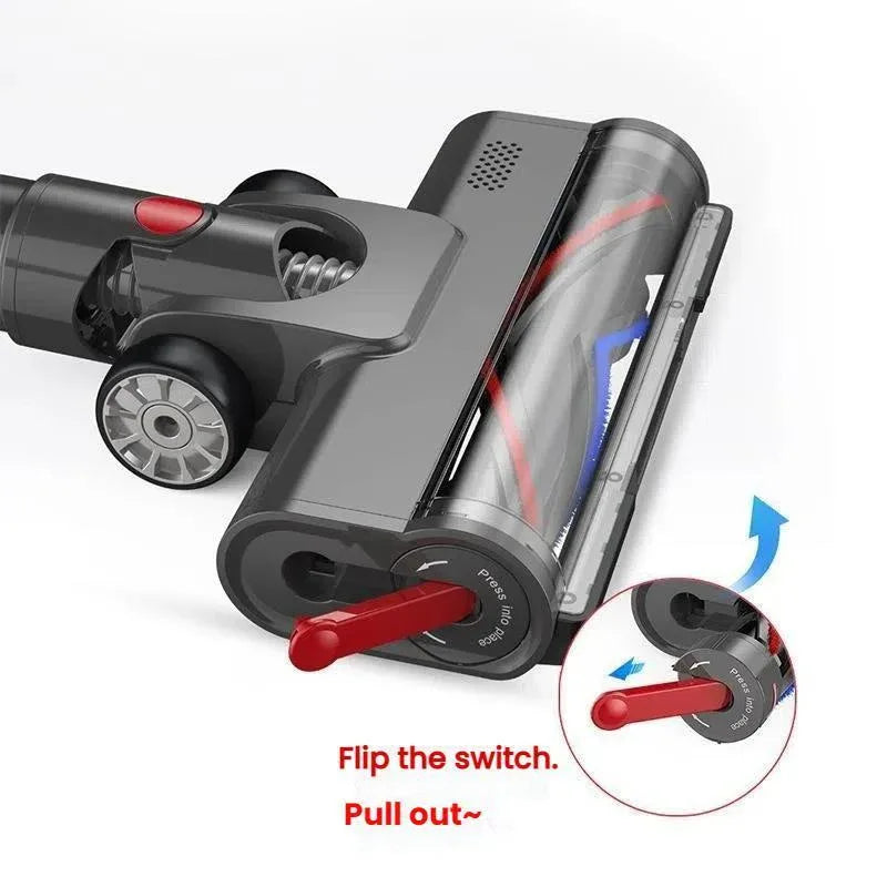 High Torque Floor Brush For V7 / V8 / V10 / V11 / V15 Vacuums With Lighting - Mekamart Australia