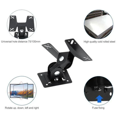 Universal 14-24 Tv Wall Mount Bracket - 180 Degree Rotation - Mekamart Australia