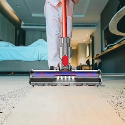 Soft Bristle Roller Brush with Light for Dyson Vacuum Cleaners