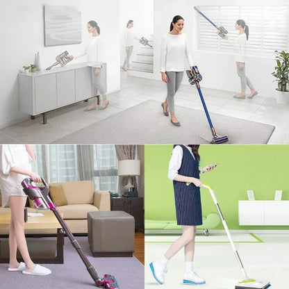 4-in-1 Round Stiff Bed & Connector Brush Kit for Dyson Vacuum - Mekamart Australia