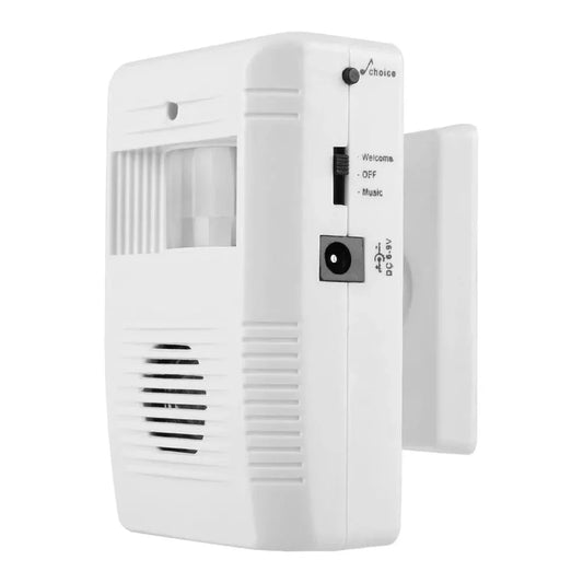 Electronic Infrared Sensor Doorbell - White Guest Welcome - Mekamart Australia