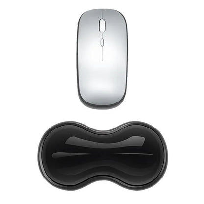 Large Green Silicone Keyboard Wrist Rest & Mouse Pad - Large Green - Mekamart Australia