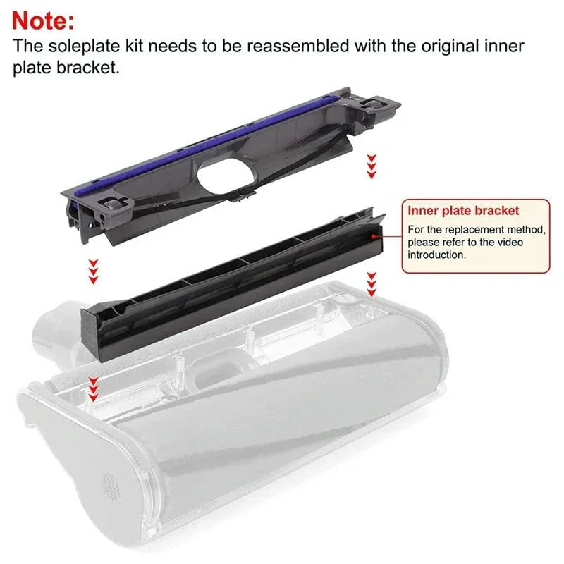 Plastic Cover for Dyson Floor Brush Roller Head