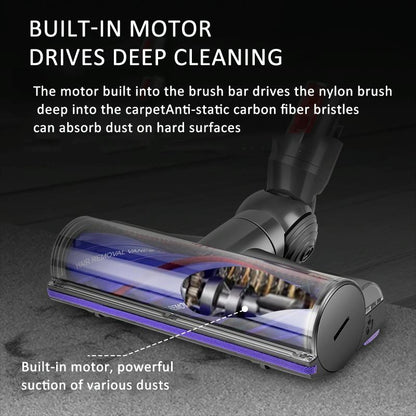 Soft Velvet Roller Direct Drive Brush Head for Dyson Vacs