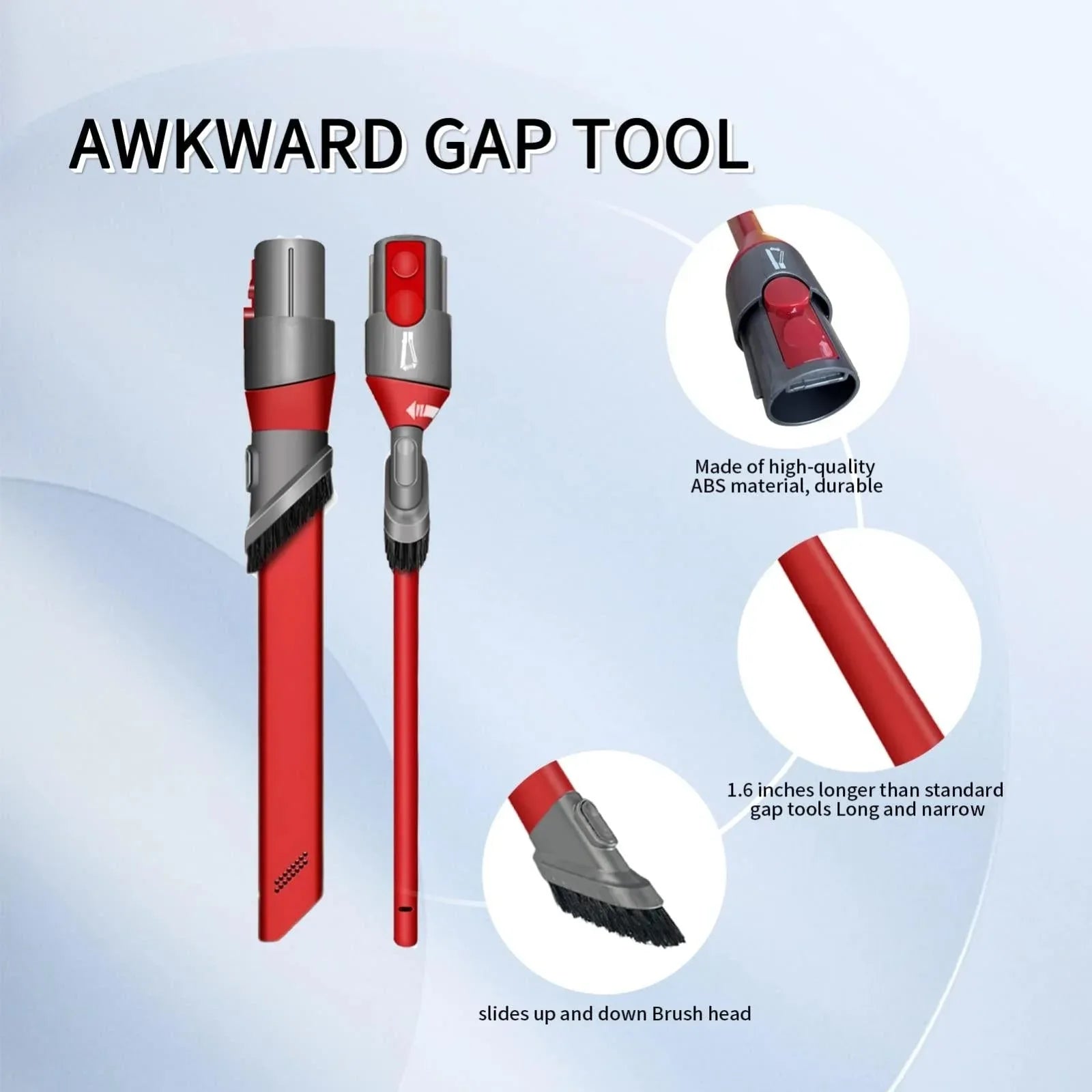 Ultra Narrow Crevice Brush Tool For V7 V15 Vacuum Cleaners - Mekamart Australia