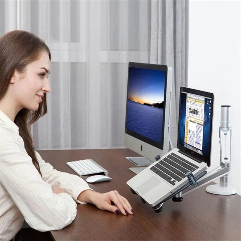 Adjustable Laptop / Tablet Stand - Dual - Mekamart Australia