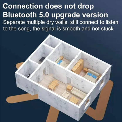 Rotatable Earhook Bluetooth Earphone for Noise Reduction Calls - no Charging Box - Mekamart Australia