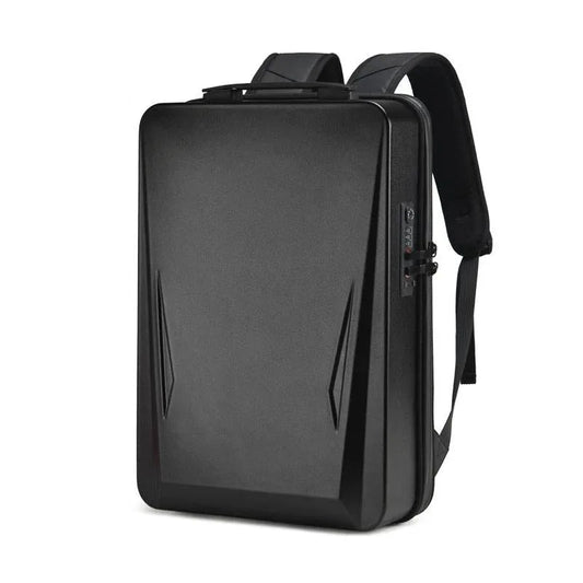15.6-17.3 Inch Hard Shell Gaming Backpack for Men - Black