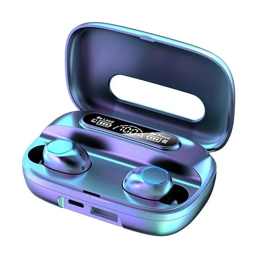 Black True Wireless Bluetooth Earbuds - Mekamart Australia