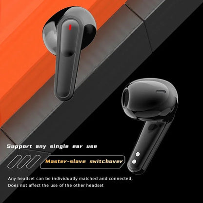 Intelligent Bluetooth Earphones with Digital Display - Pro 90 Hifi Black - Mekamart Australia
