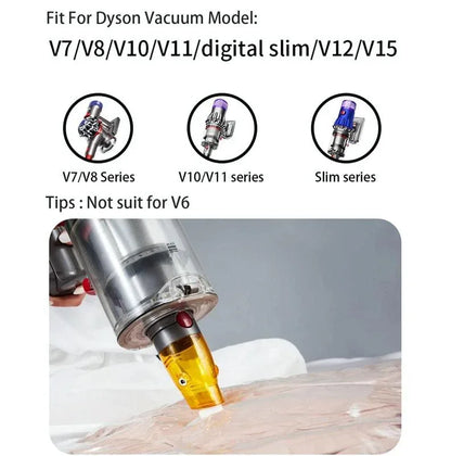 Universal Vacuum Suction Tip Adapter for Dyson Vacs - Yellow - Mekamart Australia