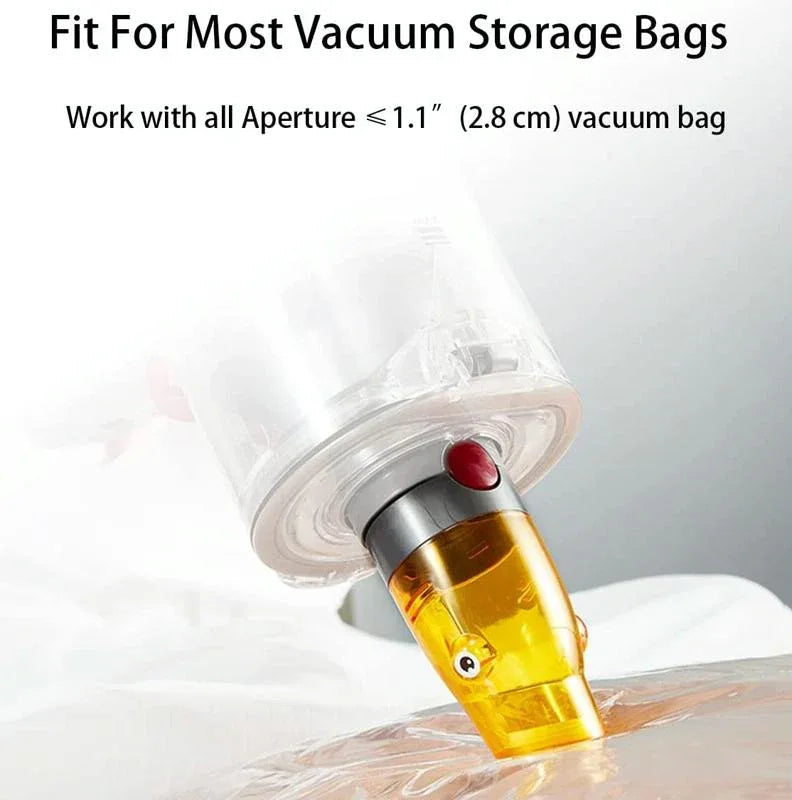 Universal Vacuum Suction Tip Adapter for Dyson Vacs - Yellow - Mekamart Australia