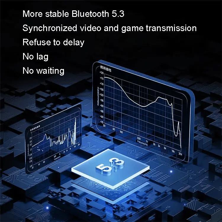 Wireless Dual Noise-cancelling Bluetooth Earphones for Music and Calls - Ivory White - Mekamart Australia