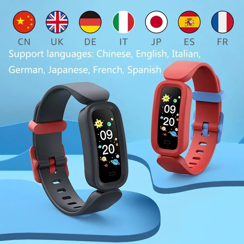 Smart Fitness Bracelet With Bluetooth Sleep Tracking - Blue - Mekamart Australia