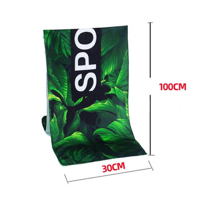 Quick Drying Cooling Towel For Outdoor Sports 100 X 30Cm - Greenery