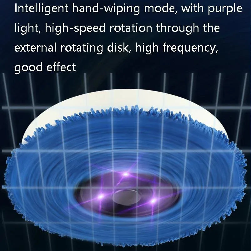 Smart Dual-purpose Sweeper - Fully Automatic - Piano Black - Mekamart Australia