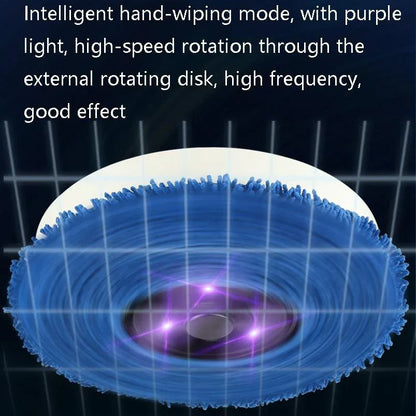 Smart Dual-purpose Sweeper - Fully Automatic - Piano Black - Mekamart Australia