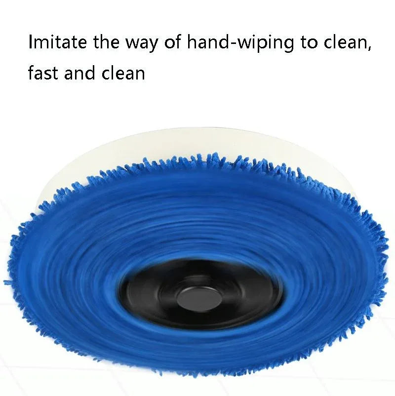 Smart Automatic Sweeping & Mopping Machine - Dry / Wet - Piano Black - Mekamart Australia