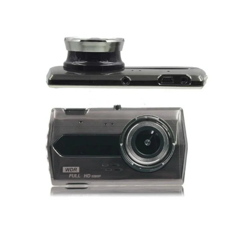 1080p Dual-lens Night Vision Driving Recorder with 4 Metal Shell - Mekamart Australia