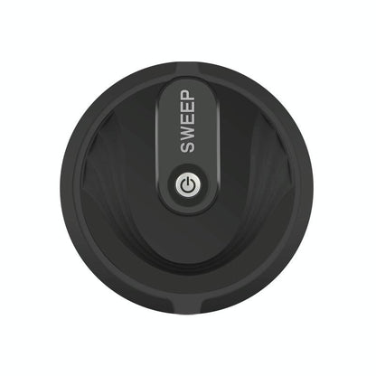 Efficient Household Hair Cleaner - Smart Sweeping Robot - Black