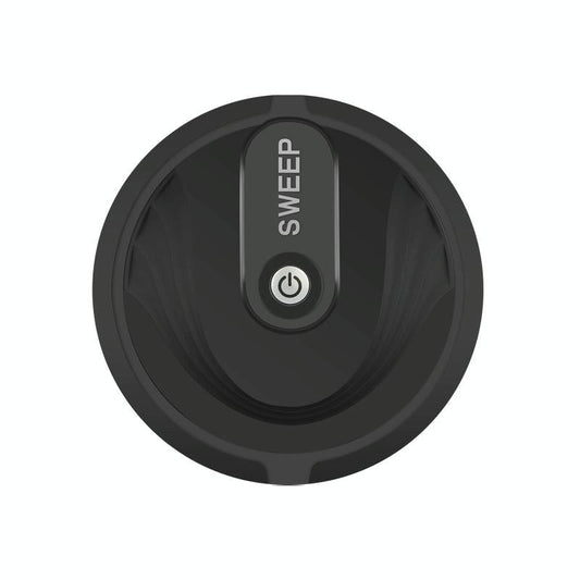 Efficient Household Hair Cleaner - Smart Sweeping Robot - Black