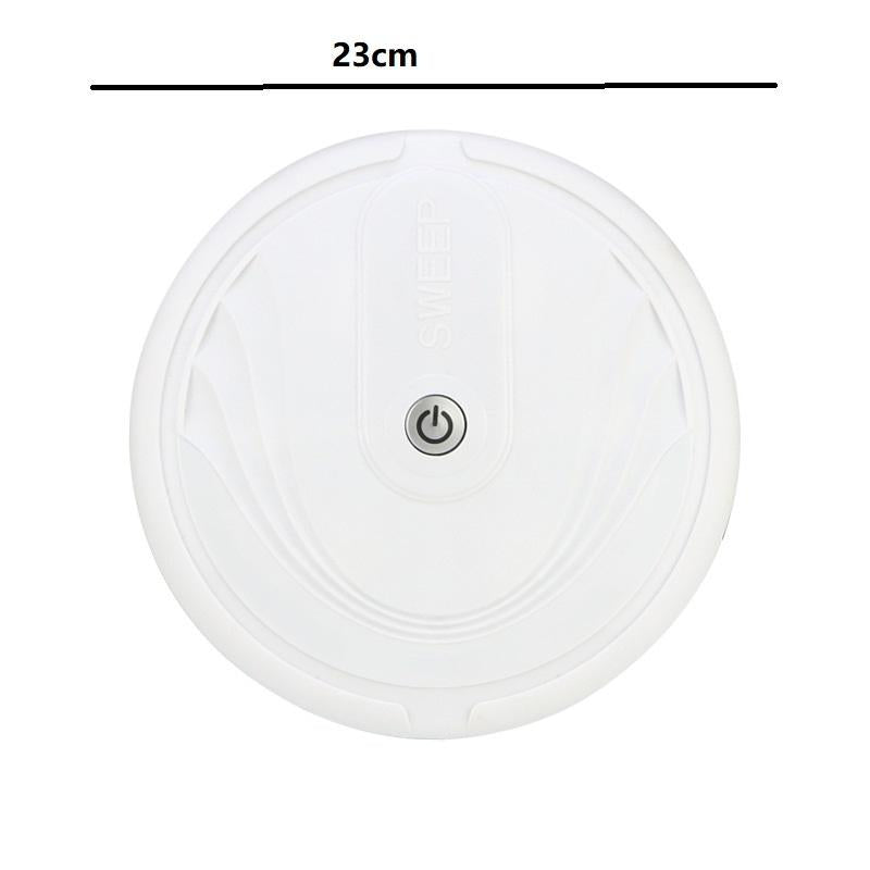 Efficient Household Hair Cleaner - Smart Sweeping Robot - Black