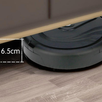 Efficient Household Hair Cleaner - Smart Sweeping Robot - Black