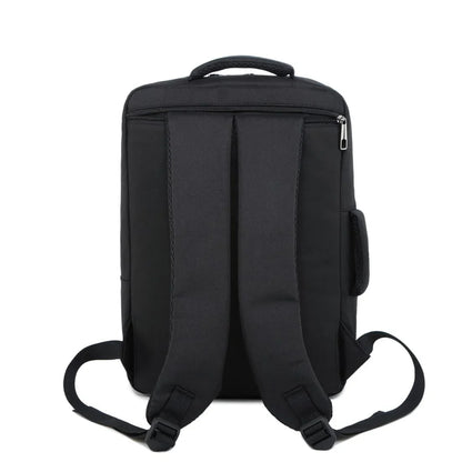 Breathable Casual Backpack for Notebooks and Tablets - Large Capacity - Black - Mekamart Australia