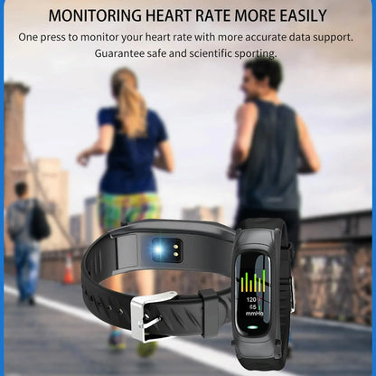 Smart Bracelet With Ai Voice Sleep & Heart Rate Monitoring Call Rejection - Gold - Mekamart Australia