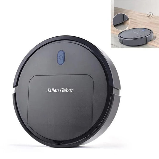 Smart Mini Sweeping Robot - Automatic Home Cleaning - Black
