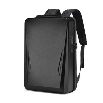 15.6-17.3 Inch Hard Shell Gaming Backpack for Men - Silver - Mekamart Australia